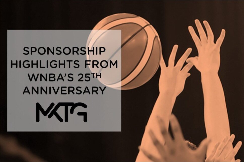 Sponsorship Highlights from WNBA 25th ANNIVERSARY