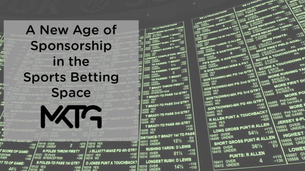 A New Age of Sponsorship in the Sports Betting Space